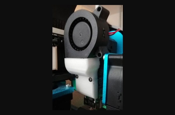 artillery sidewinder x1 4020 radial fan adapter mosquito hotend by therealsaeba download free stl model printablescom 3d models printers bambu lab parts & upgrades fanduct fanmount thingiverse coolingfan 40mmfan 3d print model - Mito3D