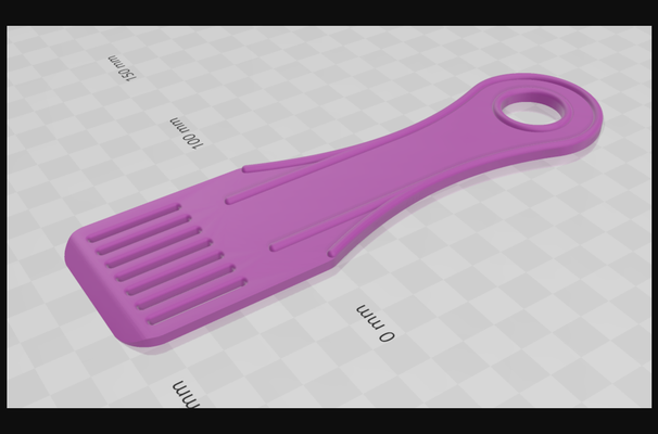 arrondi résine grattoir by ulmeck télécharger libre stl modèle imprimables com 3d modèles imprimantes accessoires outil spatule résinprinter 3d print model - Mito3D