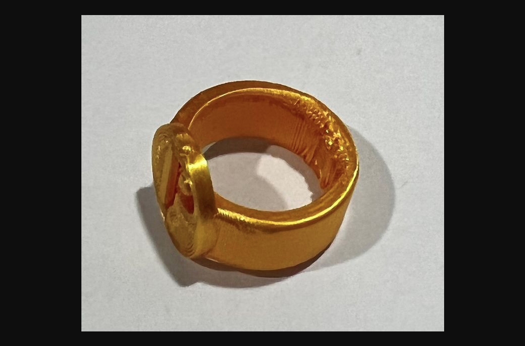 anillo péché logo by jos dur télécharger libre stl modèle imprimables com 3d modèles loisir fabricants idées jouet bague juguete 3D print model - Mito3D