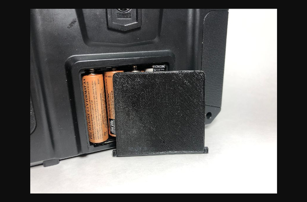 batterie couverture gaine plaque arrière flysky fs i6x émetteur by conceptions liens télécharger libre stl modèle imprimables com 3d modèles loisir fabricants rc robotique couvercle flyskyi6x 3d print model - Mito3D