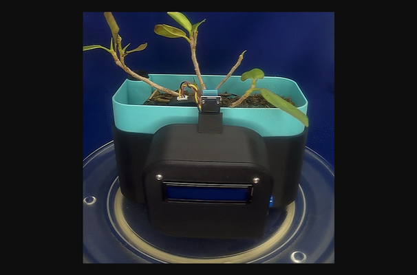 intelligent plante pot by sphères télécharger libre stl modèle imprimables com 3d modèles ménage extérieur jardin arrosage automatique arduino température humidité 3d print model - Mito3D