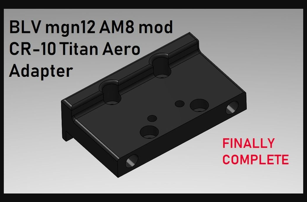 blv mgn12 am8 titán aero crealidad adaptador by modesto androide descargar gratis stl modelo imprimibles com 3d modelos impresoras partes actualizaciones tevo red cr10 3d print model - Mito3D
