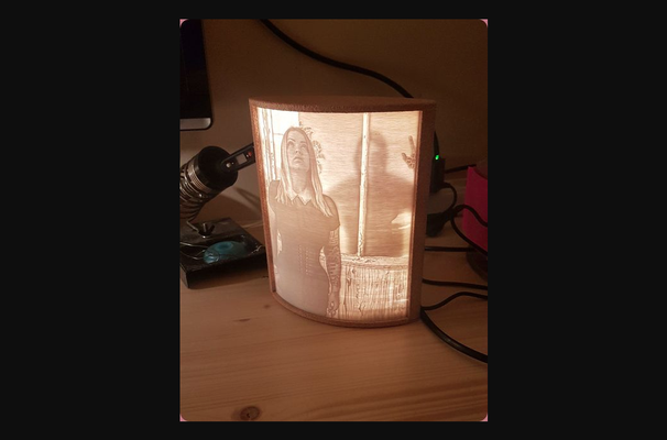 litofania lampada by marko scarica gratuito stl modello printables com 3d modelli arte design disegni thingiverse 3d print model - Mito3D