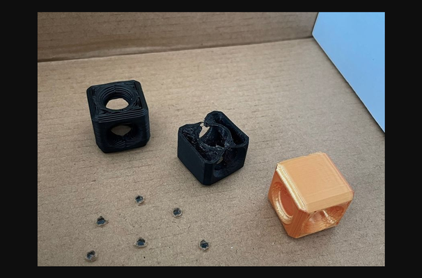 rapidez cubo by c4d3 baixar livre stl modelo printables 3d modelos impressoras teste calibração diversão 3d print model - Mito3D