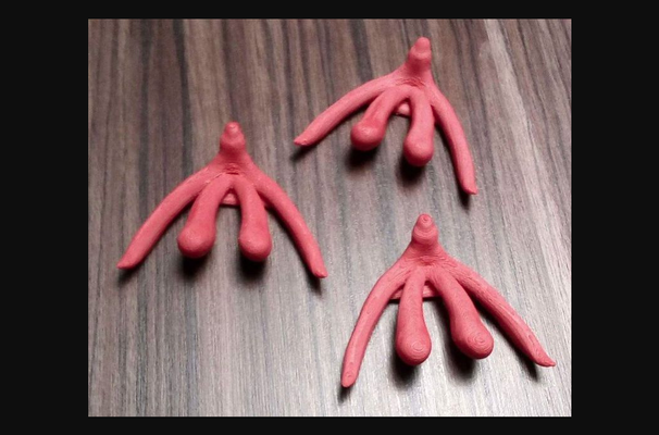 clitoride distintivo by theparrotguy scarica gratuito stl modello printables com 3d modelli arte design 2d piatti loghi anatomia thingiverse 3d print model - Mito3D