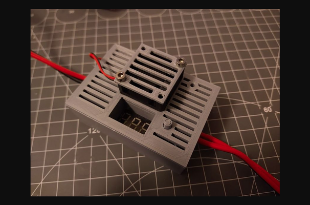 hayran soğutulmuş voltaj regülatör konut xh m411 by bvogl indir bedava stl model basılabilirler com 3d modeller hobi yapımcılar elektronik şeytani regülatörü voltaj dönüştürücü xhm411 3d print model - Mito3D