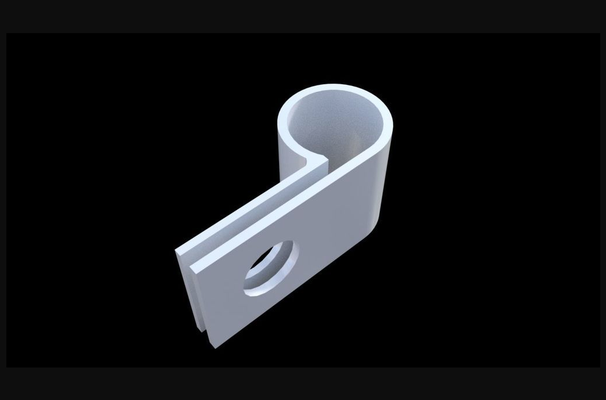 power cable clip 6 5mm by bvogl download free stl model printablescom 3d models hobby & makers ideas thingiverse 3d print model - Mito3D