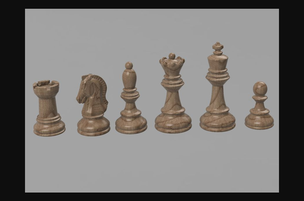 chess figure set dubrovnik giant - kingsize 496 mod easy-to-print a board 70mmx70mm fieldsize by hochkant download free stl model printablescom 3d models toys & games 3d print model - Mito3D