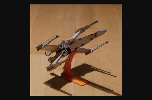 x-wing stand by squirkiz download free stl model printablescom 3d models toys & games vehicles xwing 3d print model - Mito3D