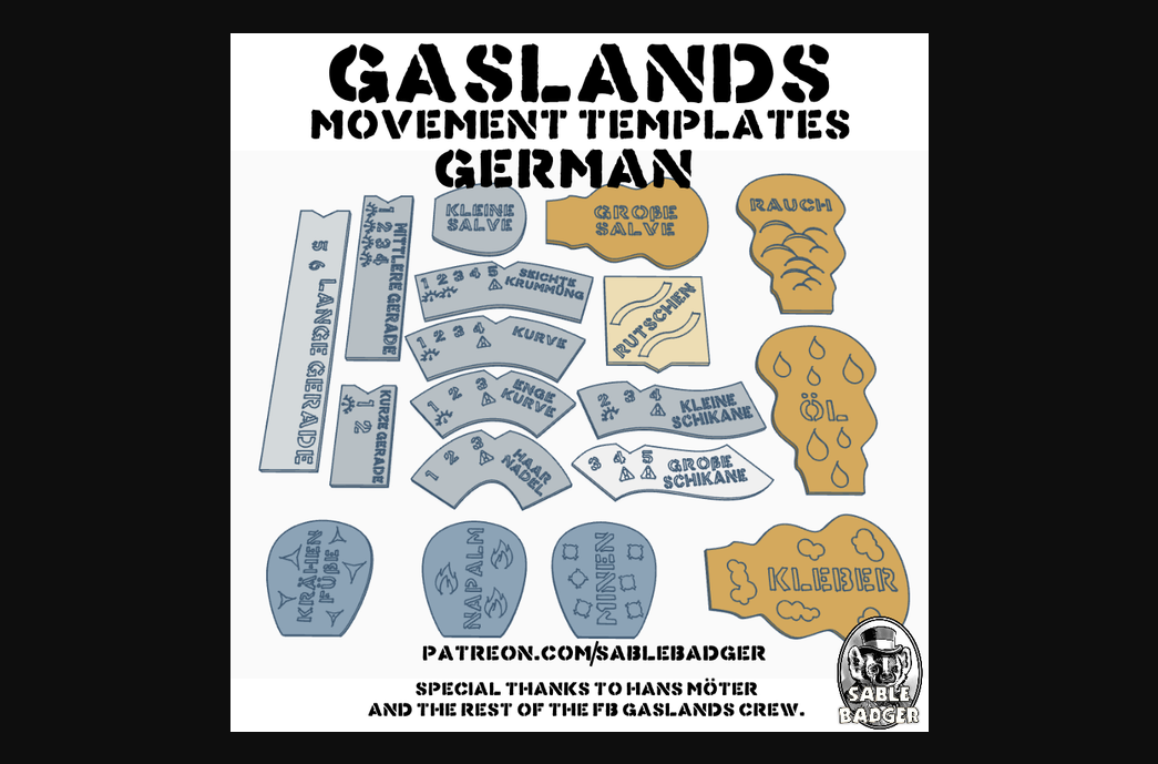 gasland bewegung vorlagen 2022 deutsche by sablebadger download frei stl modell druckbares 3d modelle spielzeuge spiele tabletopgaming 3D print model - Mito3D