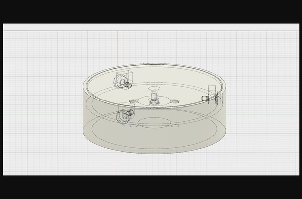 automatic plant display rotator by joiseystud download free stl model printablescom 3d models gadgets plants thingiverse rotate 3d print model - Mito3D