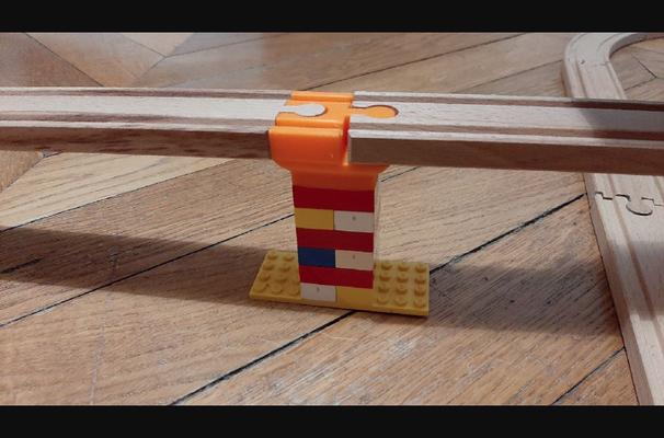 lego adapter brio train to build bridges by cocoleone download free stl model printablescom 3d models toys & games building bridge 3d print model - Mito3D