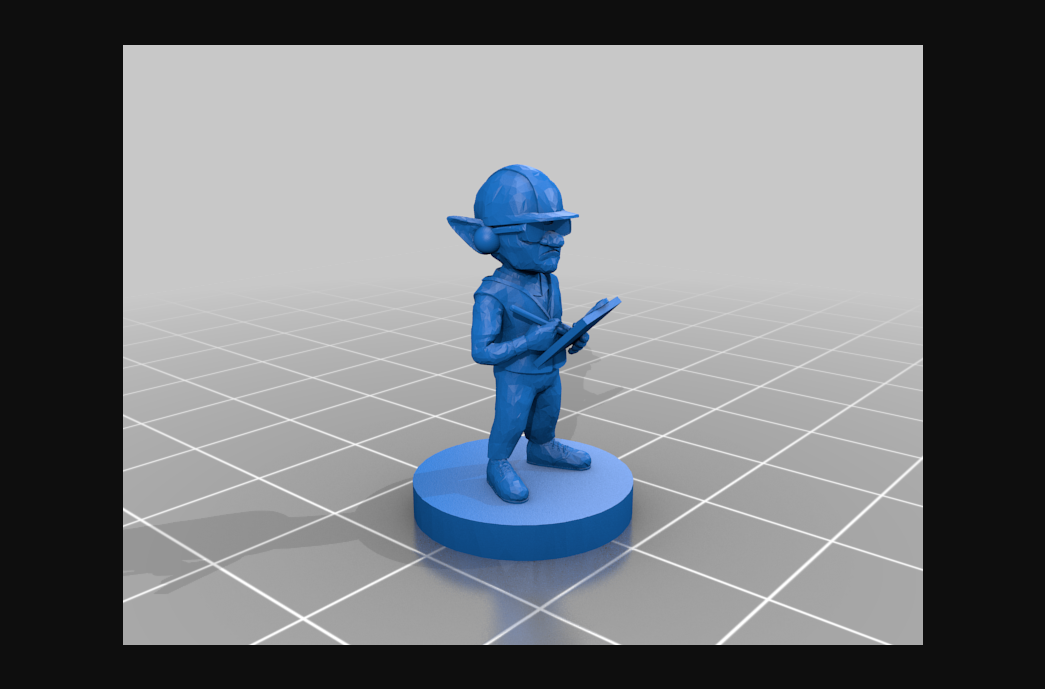 masmorra ocupacional saúde segurança goblin remixar by mc taz homem baixar livre stl modelo printables 3d modelos brinquedos jogos mini dnd thingiverse masmorras dragões 3D print model - Mito3D