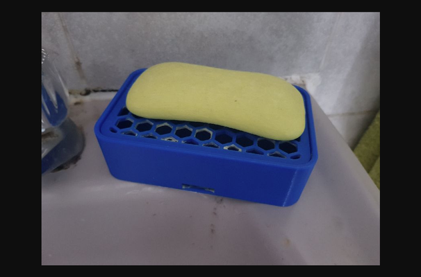 sencillo jabón plato drenaje by demandas descargar gratis stl modelo imprimibles com 3d modelos casa baño 3d print model - Mito3D