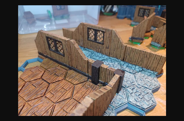 wdhex azulejos hogar madera exterior pared ventanas by diona descargar gratis stl modelo imprimibles com 3d modelos juguetes juegos dnd mesa calabozos dragones rpg tabletoprpg 3d print model - Mito3D