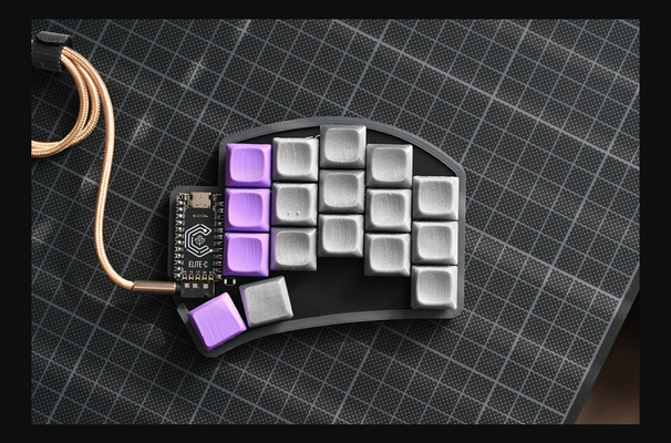 ferris fegen v2 fall mantel by bubbleologie download frei stl modell druckbares 3d modelle gadgets pcb mechanische tastatur hülle 3d print model - Mito3D