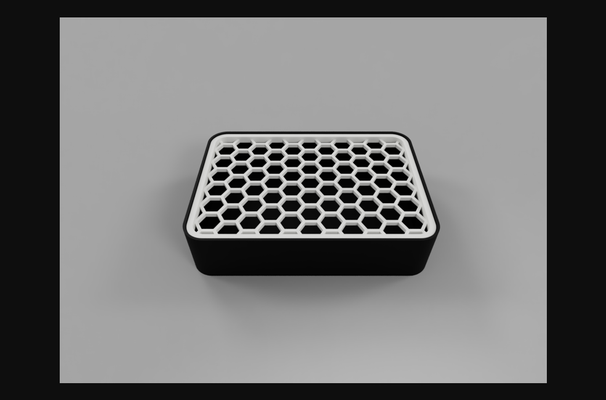 parametrisch seife gericht by krokomagnon download frei stl modell druckbares 3d modelle haushalt badezimmer seifenschale 3d print model - Mito3D
