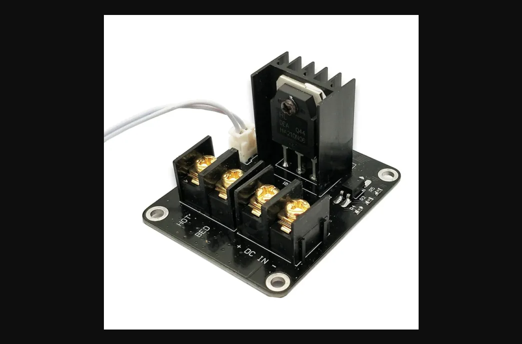 12v mosfet módulo 2020 perfil soporte by tú descargar gratis stl modelo imprimibles com 3d modelos impresoras accesorios montaje mosfetholder 3D print model - Mito3D