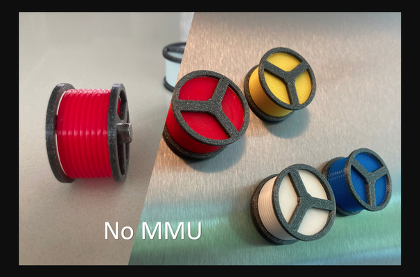 filament spule magnet by thomas scharfschütze download frei stl modell druckbares 3d modelle kunst design designs filamentpool kühlschrankmagnete 3d print model - Mito3D