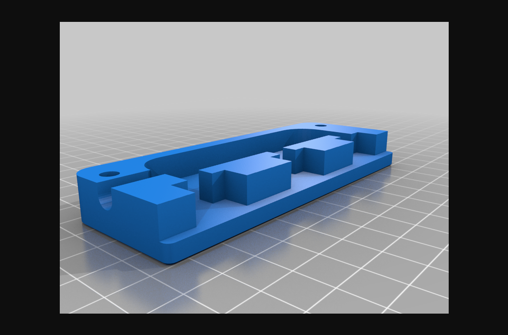 led bande titulaire soutien by marcel travaux télécharger libre stl modèle imprimables com 3d modèles loisir fabricants idées ledmount ledholder lumière chose universelle 3D print model - Mito3D