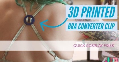 cosplay bra converter clip amiedd download free stl model printablescom 3d models fashion women 3d print model - Mito3D