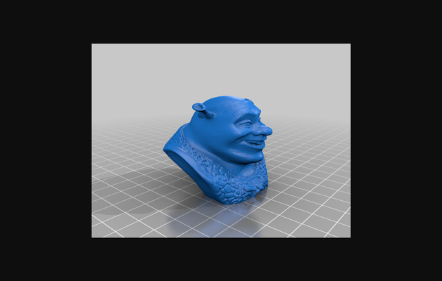 shrek fallimento by charvas scarica gratuito stl modello printables com 3d modelli arte design sculture thingiverse 3d print model - Mito3D