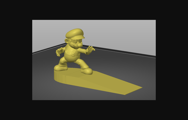 súper mario puerta detener by drmorfo descargar gratis stl modelo imprimibles com 3d modelos casa equipo figura tope super mario tope cuña 3d print model - Mito3D