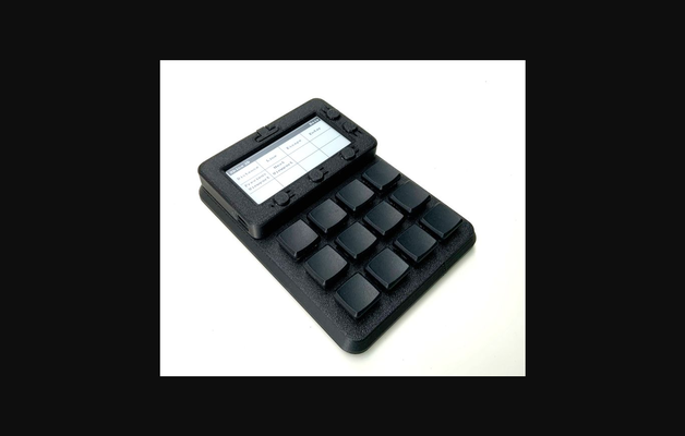 tejón 2040 teclado by andreas k hombres descargar gratis stl modelo imprimibles com 3d modelos artilugio ordenadores 3d print model - Mito3D