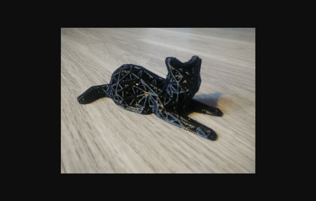 padronizado gato by markury baixar livre stl modelo printables 3d modelos mundo varreduras animais thingiverse 3d print model - Mito3D