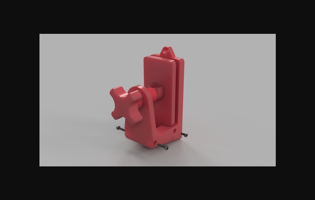 helmet wall mount by whitespaceprops download free stl model printablescom 3d models household office thingiverse 3d print model - Mito3D