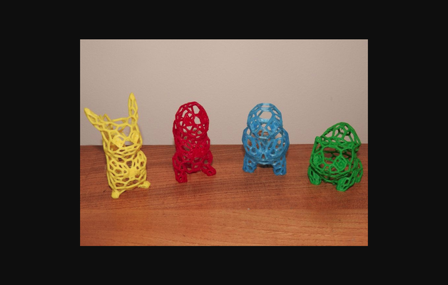 voronoi pokémon by monsieur indy télécharger libre stl modèle imprimables com 3d modèles gadgets chose universelle 3d print model - Mito3D