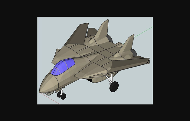 grumman f 14 gato by 67bope baixar livre stl modelo printables 3d modelos brinquedos jogos veículos lutador jato thingiverse marinha 3d print model - Mito3D