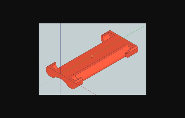 filamento carrete soporte add on by 67bope descargar gratis stl modelo imprimibles com 3d modelos impresoras accesorios portabobinas guía filamentos ender3 3d print model - Mito3D