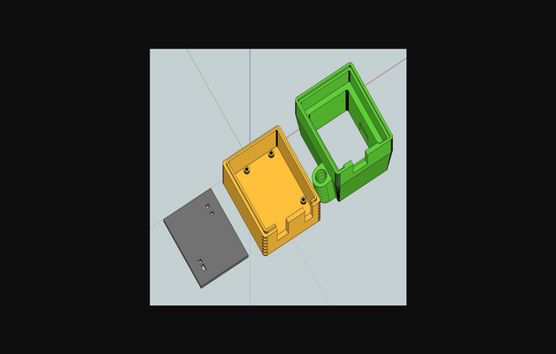 manette projet by 67bope télécharger libre stl modèle imprimables com 3d modèles loisir fabricants rc robotique quadcopter modulaire gadget arduino 3d print model - Mito3D