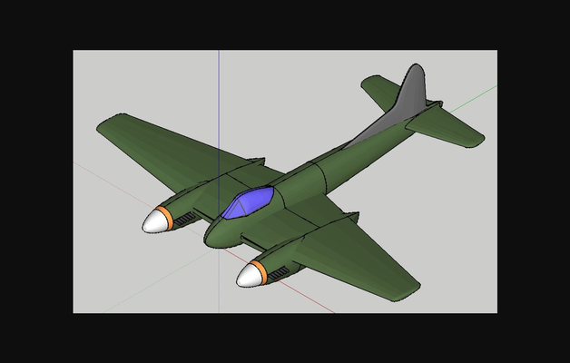 de havilland hornet by 67bope download free stl model printablescom 3d models toys & games vehicles aircraft airplane thingiverse warbird 3d print model - Mito3D