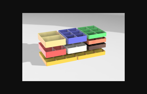 ikea fregona almacenamiento divisor by andreas g descargar gratis stl modelo imprimibles com 3d modelos pasatiempo hacedores organizadores divisores cajones 3d print model - Mito3D