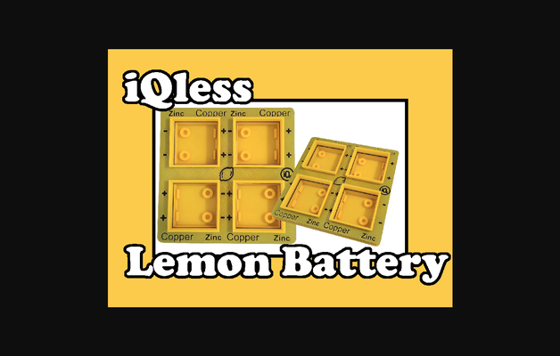 iqless lemon battery by download free stl model printablescom 3d models learning physics & astronomy lemonbattery 3d print model - Mito3D