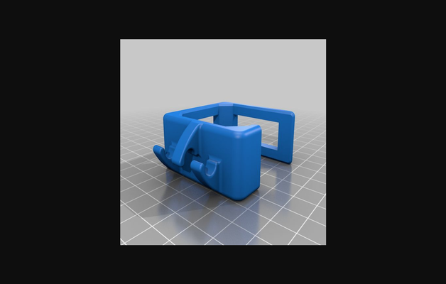 hotend cavo supporto ender 3 by jan roslan scarica gratuito stl modello printables com 3d modelli stampanti creality parti aggiornamenti ender3 thingiverse crealityender3 3d print model - Mito3D