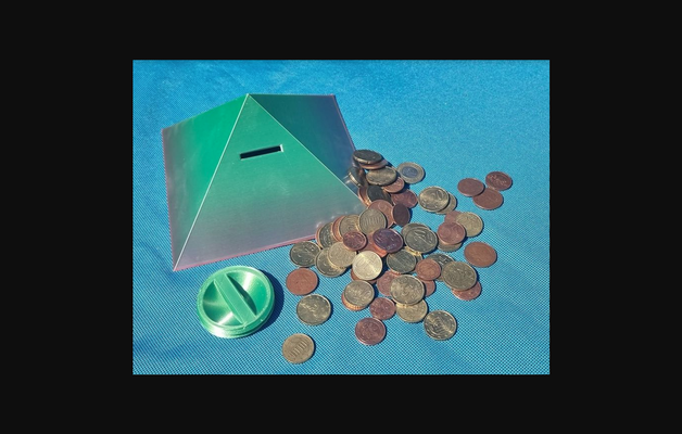 pirámide dinero caja pirámides sparb chse by 3dmegalithor descargar gratis stl modelo imprimibles com 3d modelos arte diseño diseños egipto ahorros ahorro 3d print model - Mito3D