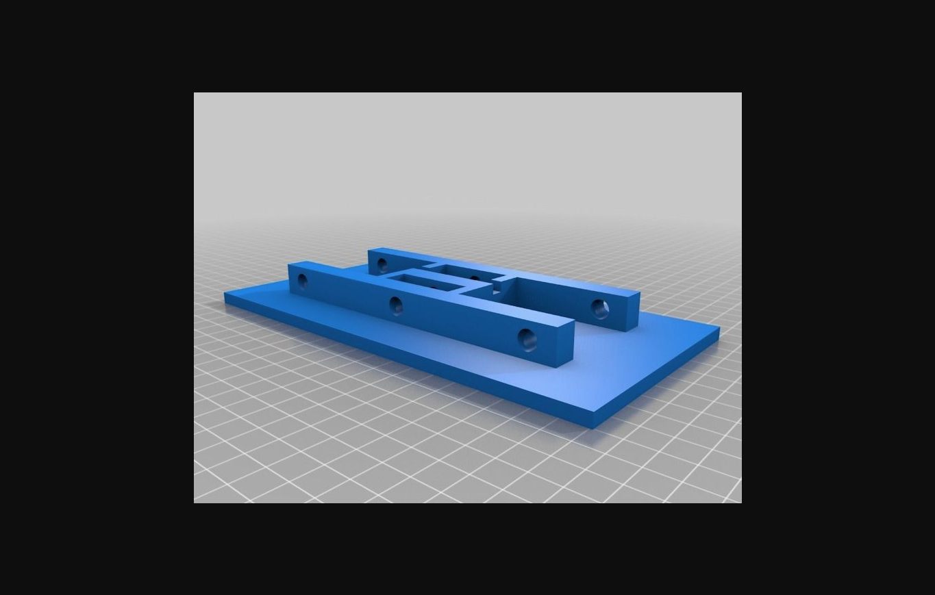 ferreiro cnc y eixo monte by how2texan baixar livre stl modelo printables 3d modelos passatempo fabricantes ferramentas thingiverse máquina roteador cnc 3D print model - Mito3D