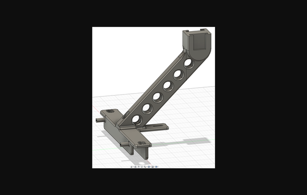 artist idex bobine support by boite étain télécharger libre stl modèle imprimables com 3d modèles imprimantes imprimante pièces mises niveau filament porte support montage 3d print model - Mito3D