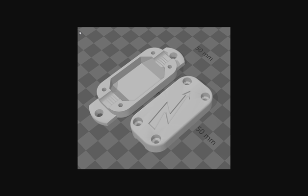 bloquear klemme l abrazadera fuerte geh terminal candelabro by johinación descargar gratis stl modelo imprimibles com 3d modelos pasatiempo hacedores electrónica montaje lustre 3d print model - Mito3D