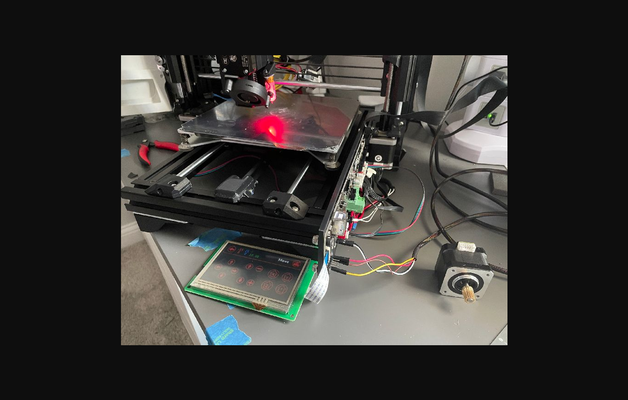 wanhao i3 hersteller wählen steuerung tafel montieren 3030 extrusionen by rwills download frei stl modell druckbares 3d modelle drucker teile upgrades wanhaoi3plus makerselectplus reduzierer 3d print model - Mito3D