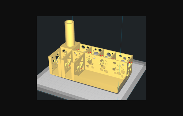 badezimmer veranstalter by hikree download frei stl modell druckbares 3d modelle haushalt zahnbürste sortierung 3d print model - Mito3D