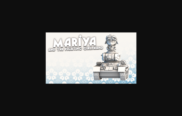 mariya brigando namorada by heribertohobby baixar livre stl modelo printables 3d modelos passatempo fabricantes ideias chibi guerreiro tanque thingiverse soldado 3d print model - Mito3D