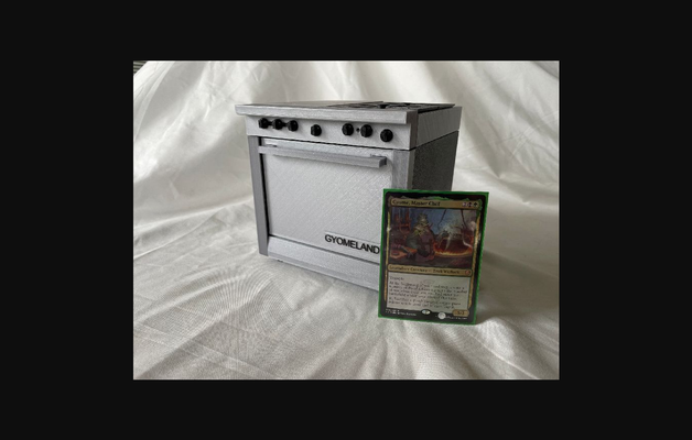 gyomeland m53r personalizzato mtg comandante mazzo scatola by sakoku otaku scarica gratuito stl modello printables com 3d modelli giocattoli giochi tavola magic the gathering deckbox edh 3d print model - Mito3D