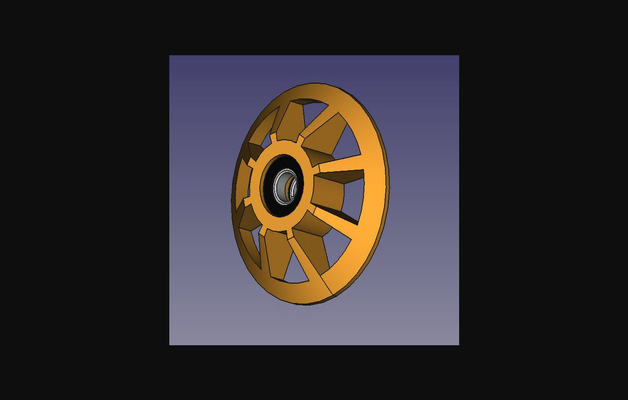 anycubic i3 mega universal filamentrollenhalter mit doppel-kugellager by frankwl download free stl model printablescom 3d models printers accessories filament thingiverse filamentrolle kugellager 3d print model - Mito3D