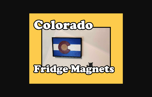 colorado fridge magnet by iqless download free stl model printablescom 3d models household home decor fridgemagnet 3d print model - Mito3D