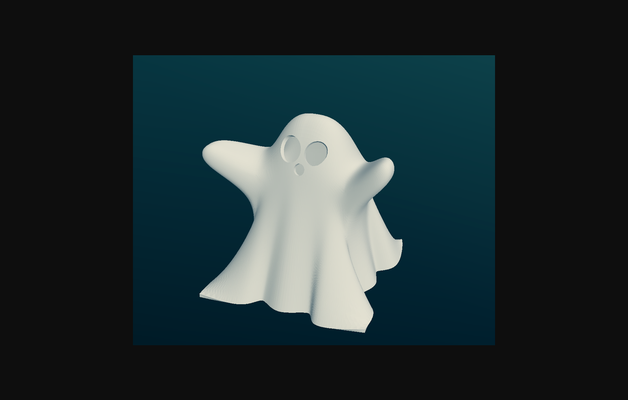 lindo fantasma by pedramezani descargar gratis stl modelo imprimibles com 3d modelos estacional diseños otoño víspera santos linterna hueco 3d print model - Mito3D