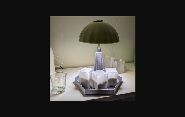 seed starter tray light mount by nigel johnson download free stl model printablescom 3d models household kitchen seedling seedlings seedstarter 3d print model - Mito3D